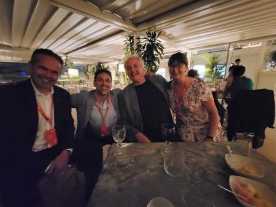 Michael, Paul Pollman and others in Rome-lighter use